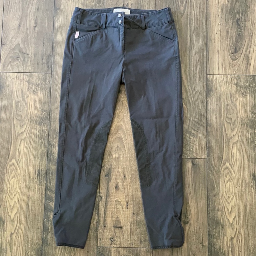 Tailored sportsman 28r gray trophy hunter breeches